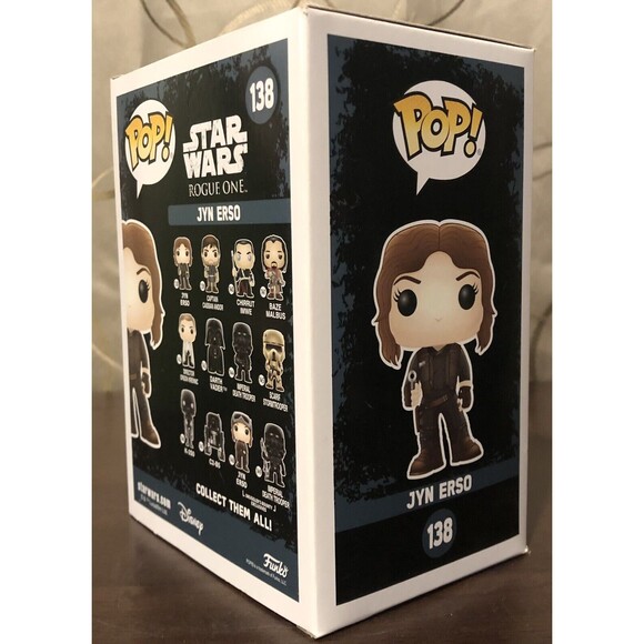 Jyn Erso #138 Funko POP! Star Wars Rogue One Vinyl Bobble-Head Figure  Toy - Picture 4 of 10